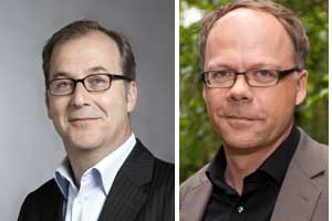 Dr. Merck (li) und Prof. Dr. Jens Pape (re)
