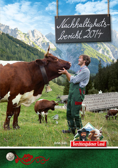 Molkerei Berchtesgadener Land veröffentlicht Nachhaltigkeitsbericht 2014 