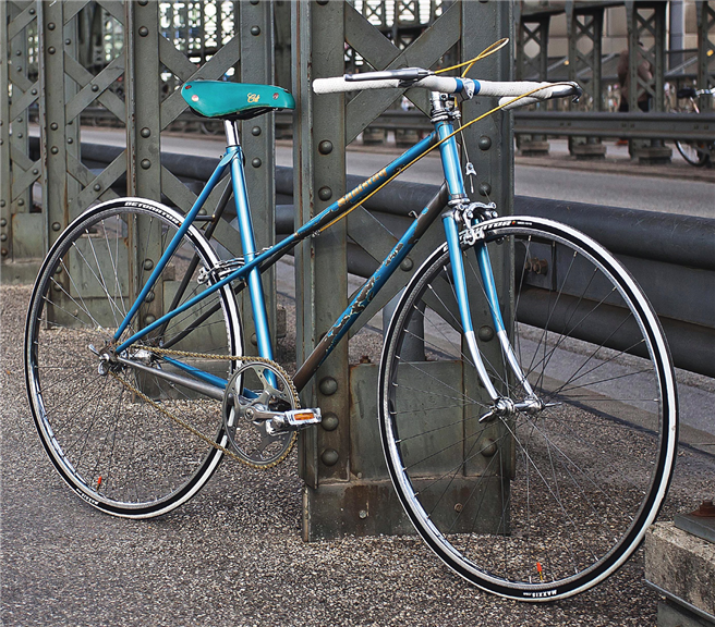 Ein Fahrrad als Paradebeispiel für gelungenes Teamwork ©Samstagrad