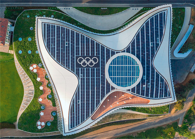 Vorbild: Olympic House ist das erste Gebäude in der Schweiz, das LEED v4 Platin und zwei weitere ­renommierte Zertifizierungen erhalten hat. Foto: © IOC, Adam Mork