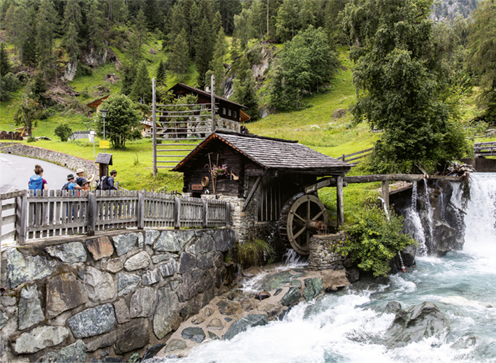 Schon immer waren die Bewohner der Region erfinderisch, wenn es darum ging die Kräfte der Natur zu nutzen. &copy; Ramona Waldner