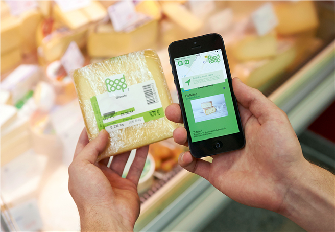 Gemeinsam mit einem engagierten Supermarkt in Bonn wird die FoodLoop-App erfolgreich getestet. © FoodLoop.org