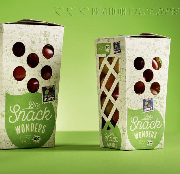 Adrett verpackt: Karton aus Agrarabfall verleiht empfindlichem Obst- und Gemüse perfekten Schutz. © paperwise