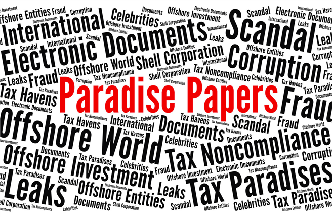 Die Paradise Papers haben 2017 viele neue Fälle aggressiver Steuervermeidung zu Tage gefördert. © 123rf