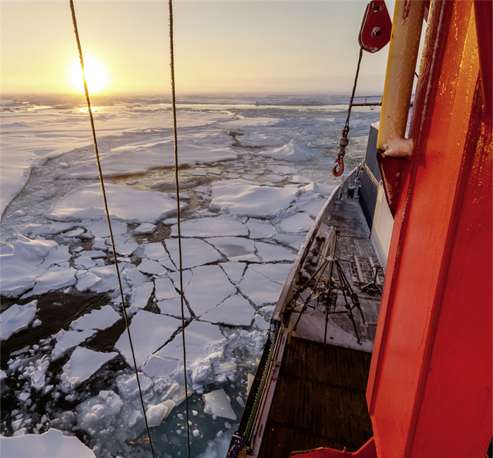 Die Klimakrise verändert die Lebensräume im Ozean massiv, wodurch es immer mehr Hitzewellen im Meer gibt. © Alfred-Wegener-Institut / Mario Hoppmann (CC-BY 4.0)