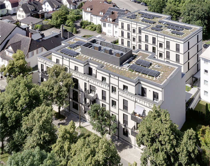 In Mannheim vermietet die größte kommunale Wohnungsbaugesellschaft seriell errichtete Wohnungen zu 8,90 Euro pro Quadratmeter – das sind 40 Prozent unter der ortsüblichen Durchschnittsmiete. © Nokera