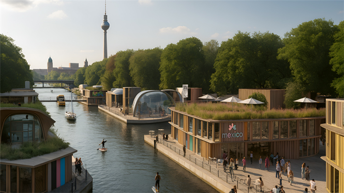 So könnte Berlin ab 2035 aussehen: grün, inklusiv, effizient – und schön &copy; Expo 2035 GmbH