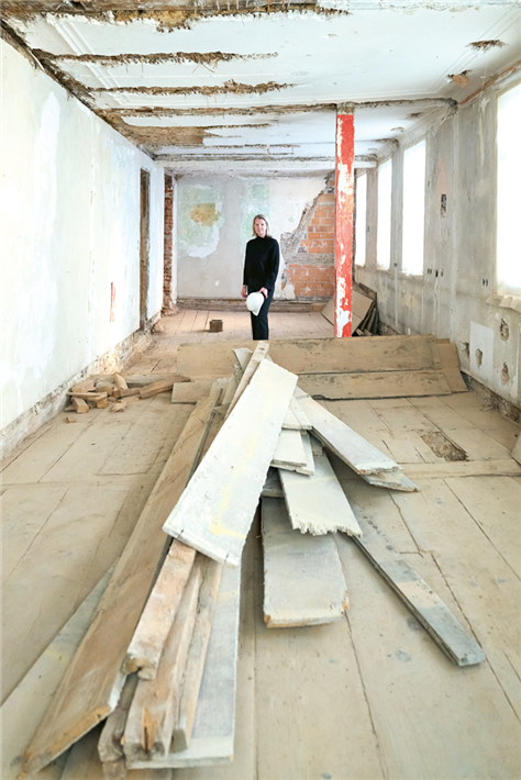 Bei der Lebenszyklusanalyse werden auch die Recyclingquote und ggf. die Wiederver­wendungsmöglichkeit der Baustoffe betrachtet. &copy; Verena Sommerfeld