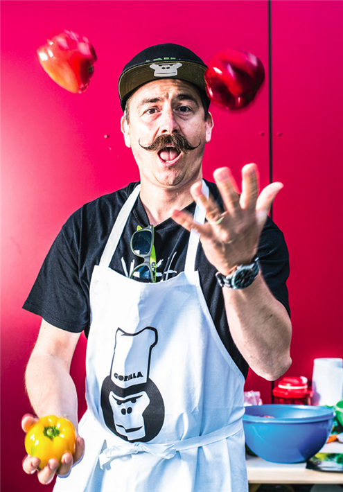 GORILLA Ernährungspädagogen sorgen dafür, dass Fast Food und Energy Drinks out sind. © GORILLA Deutschland gGmbH