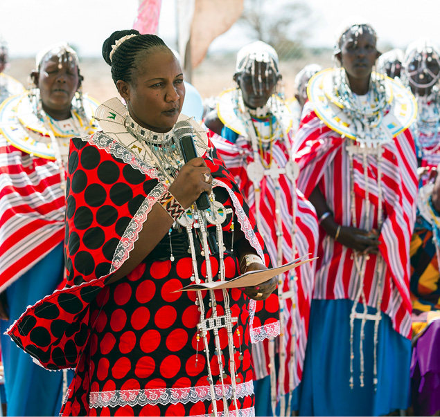 Philomenas Traum ist erfüllt. Mit deutscher Hilfe konnte ein Frauenzentrum errichtet werden, das den Massai-Frauen Zutritt zu Bildung verschafft. Auf Kursplan stehen auch Fächer wie Entrepreneurship. © DER Touristik GmbH