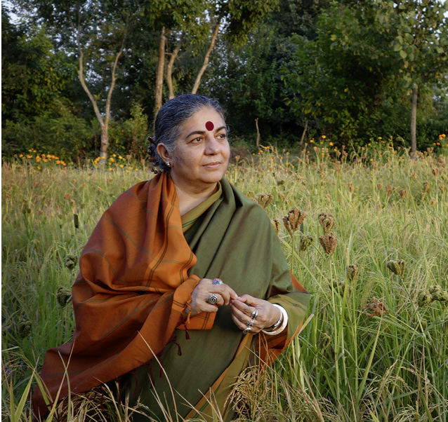 Die weltberühmte Aktivistin Vandana Shiva unterstützt die konsequente Bio-Strategie von Sikkim und setzt alles daran, ganz Indien Pestizidfrei zu machen. © colabora