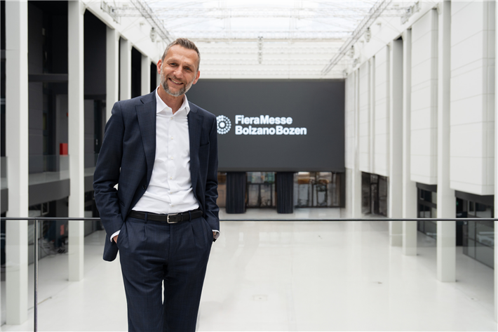 Thomas Mur auf der Fiera Messe in Bozen &copy; Fiera Messe