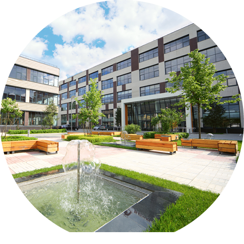 Smarte Raumsensoren in Bürogebäuden schonen Ressourcen. &copy; Pavel L Photo and Video@shutterstock