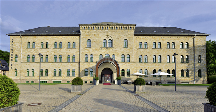 Das Schlosshotel Blankenburg, das sich durch eine nachhaltige Hotelführung auszeichnet, bietet viel Raum für Tagungen, Konferenzen oder Seminare. © Schlosshotel Blankenburg