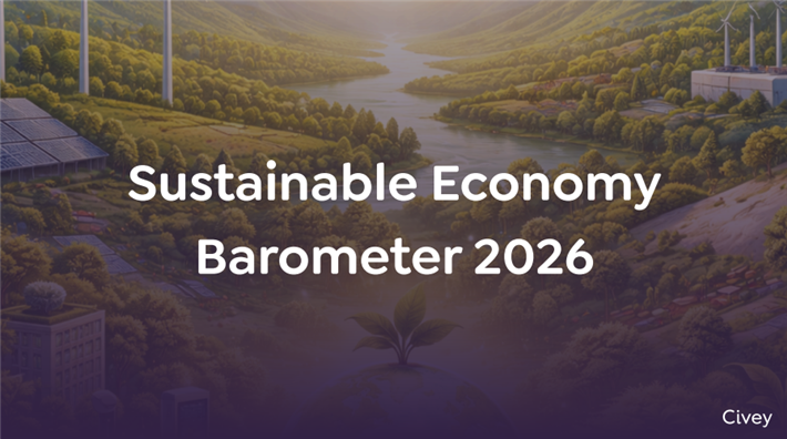 Das Sustainable Economy Barometer zeigt, dass Nachhaltigkeit der Booster ist, den die Wirtschaft braucht, um aus der Krise zu kommen. &copy; Civey