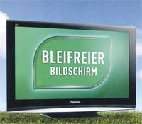 Bleifreier Bildschirm © Panasonic