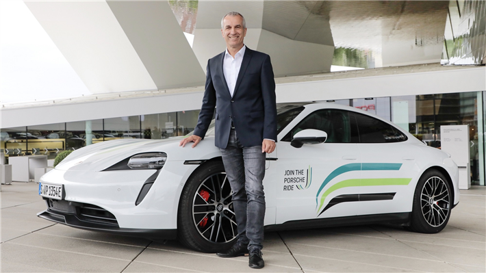 Albrecht Reimold, Vorstand für Produktion und Logistik bei der Porsche AG und Pate der Initiative © 2022 Dr. Ing. h.c. F. Porsche AG