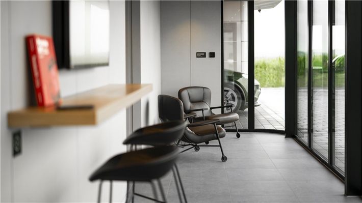 Porsche Charging Lounge Ringsheim, 2025, Porsche AG © Porsche