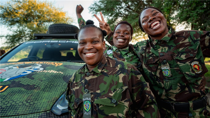 Cayenne (Generation 2), The Black Mambas Project &copy; 2026, Porsche South Africa