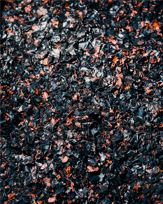 Granulatgemisch, 2025, Porsche AG © Jann Höfer / cylib