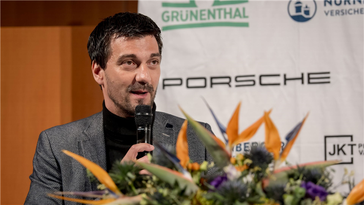 Thomas Hagg, Leiter Event- und Sportkommunikation bei der Porsche AG © Kinder-Lebens-Lauf, Berlin, 2024, Porsche AG