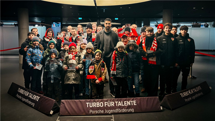 Kinder der Nachsorgeklinik Tannheim, MHP-Arena, Stuttgart &copy; 2026, Porsche AG
