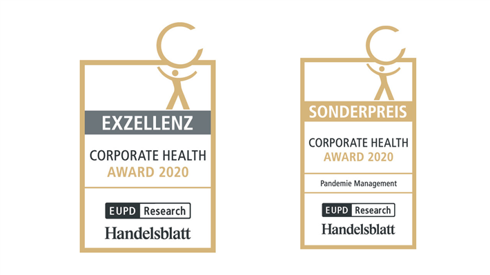 Exzellenz-Siegel und Sonderpreis Pandemie-Management für Telefónica Deutschland © Telefónica Deutschland