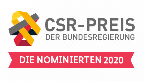 Als einziges Telekommunikationsunternehmen sind wir für den CSR-Preis der Bundesregierung 2020 nominiert