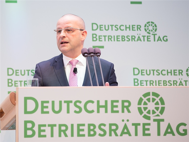 Martin Seiler, Deutscher Betriebsrätetag 2016. Foto: Deutsche Telekom