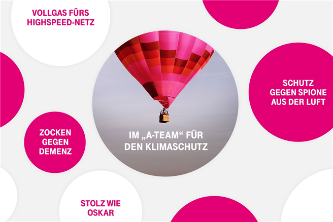 Klimaschutz - ein wichtiges Thema im CR-Bericht 2017 der Deutschen Telekom © Deutsche Telekom AG