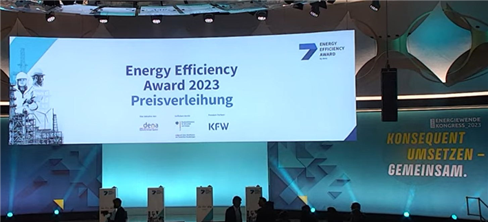 Video Energy Efficiency Award 2023: Recap der Preisverleihung auf dem dena Energiewende-Kongress (youtube.com) © dena