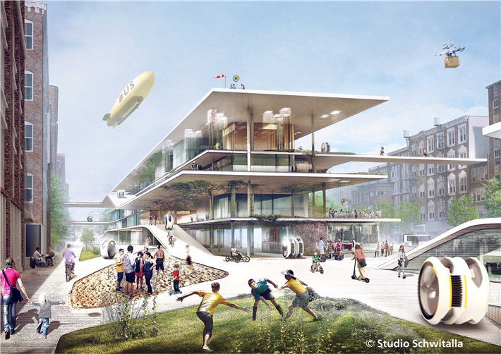 Zukunftsstadt © Studio Schwitalla