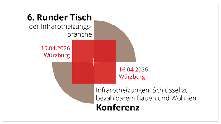 Infrarotheizungen liefern angenehme Wärme und sind Design-Elemente im Raum. &copy; Lucht LHZ Elektroheizung