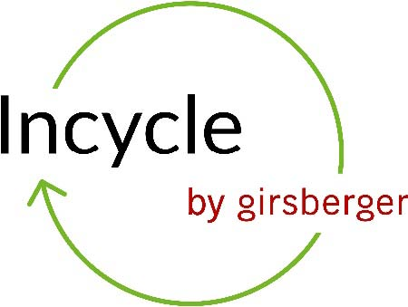  Ein eigenes Logo symbolisiert den Kreislaufgedanken von Incycle sowie die runde Form der Möbelelemente. 