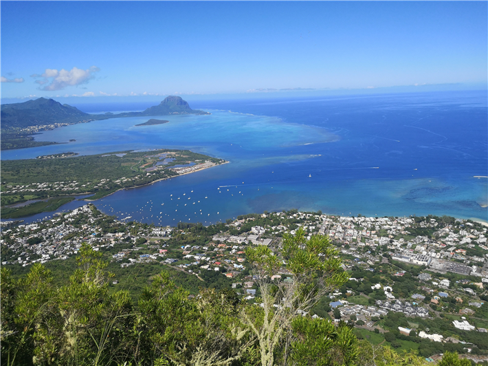 Blick auf Südküste von Mauritius. © Uni Kassel.