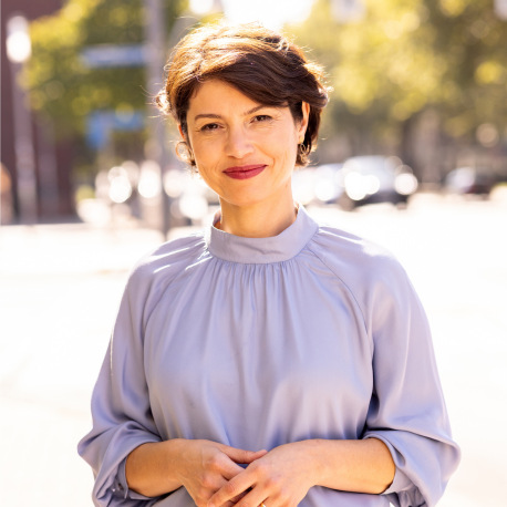 Aysel Osmanoglu, BNW-Vorständin und Vorstandssprecherin der GLS Bank © BNW