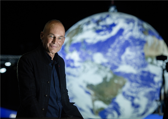 Bertrand Piccard at COP26, Glasgow, 2021 © Solar Impulse Foundation - Peter Sandground