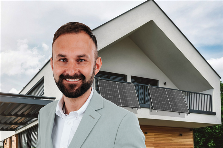David Pirker ist Gründer und CEO der Greensolar GmbH. © Green Solar GmbH