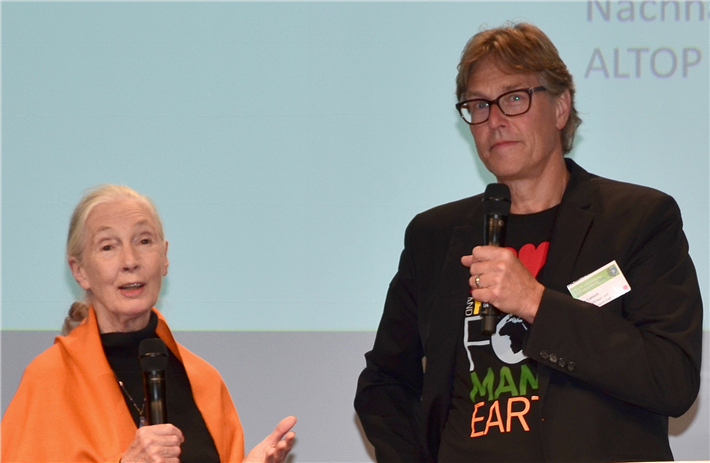 Jane Goodall & Fritz Lietsch © ALTOP Verlag