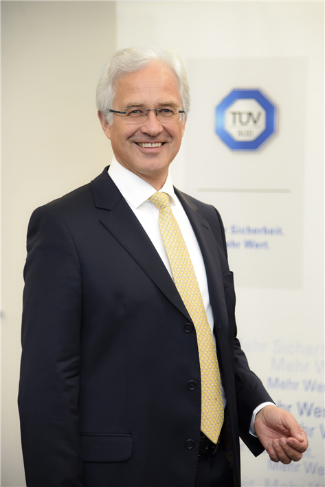 Reiner Block ist CEO der Division Industry Service von TÜV SÜD. © TÜV SÜD
