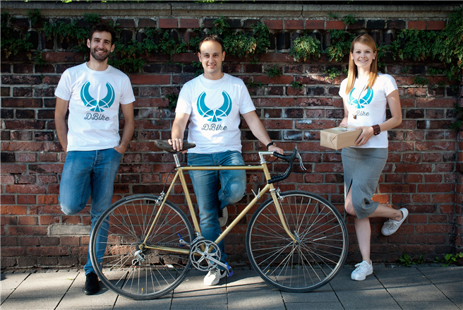 Das DBike-Team hat den Launch seiner Expressdienstleistung für Unternehmen und Privatpersionen angekündigt. Foto: DBike