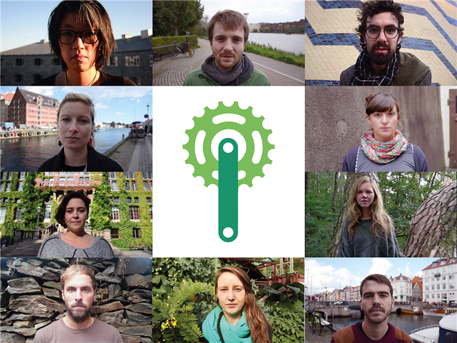 Eine Gruppe internationaler Studenten, Radenthusiasten und Klimaaktivisten aus der Öresund-Region organisieren eine Fahrradtour von Kopenhagen zur diesjährigen Klimakonferenz in Paris: den Cooperide. © Cooperide 