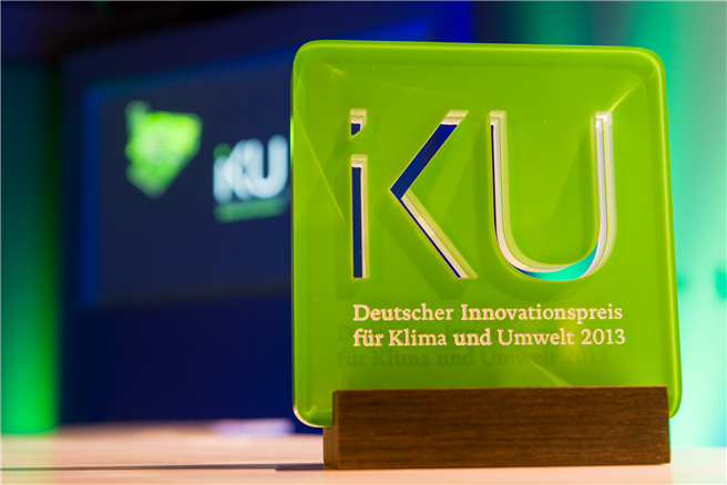 Der Innovationspreis Klima und Umwelt Pokal 2013. © IKU/Kruppa 