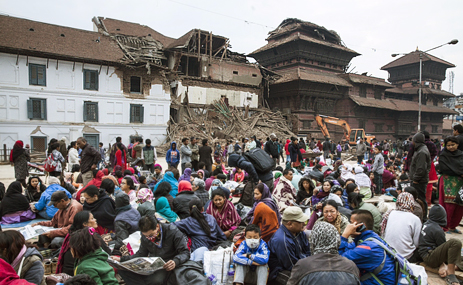 Die Deutsche Telekom unterstützt die Hilfe für die Opfer des Erdbebens in Nepal. © Deutsche Telekom AG
