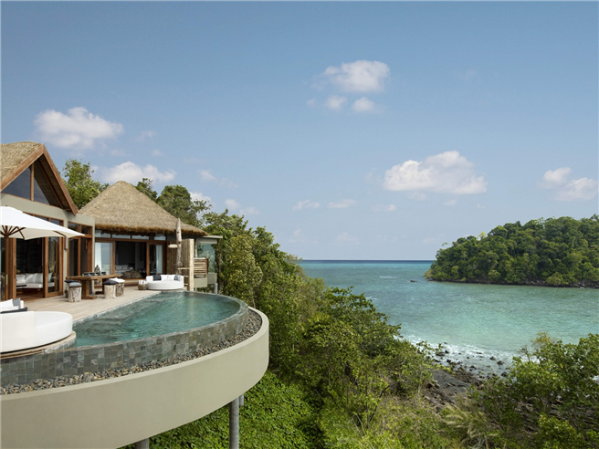 Ausblick vom Hotel. © Song Saa Hotels and Resorts 