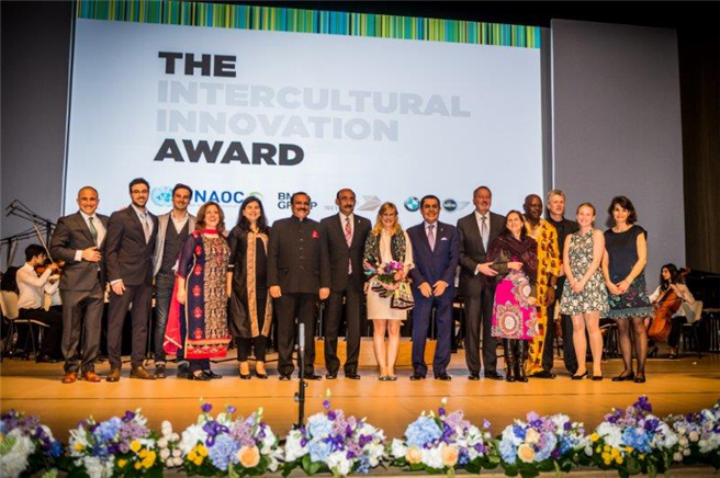 Finalisten des Intercultural Innovation Award 2016 bei der Preisverleihung am 26. April 2016 © BMW AG