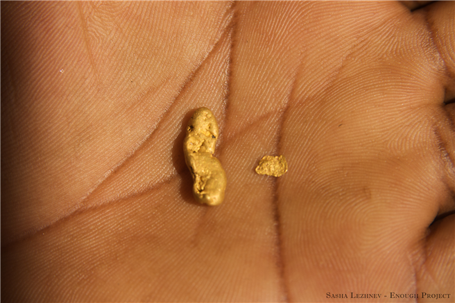 Gold aus Langa Lange in Süd Kivu Foto: Sasha Lezhnev - Enough Project