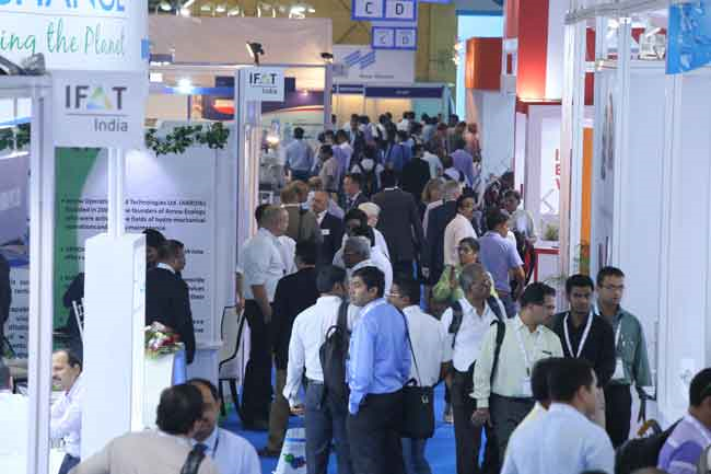 Die IFAT India ist die führende Umwelttechnologiemesse in Indien Foto: Messe München GmbH