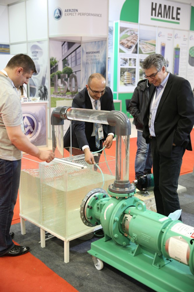 Mit ihren Technologien und Lösungen richtet sich die IFAT Eurasia an den eurasischen Umweltmarkt. © Messe München