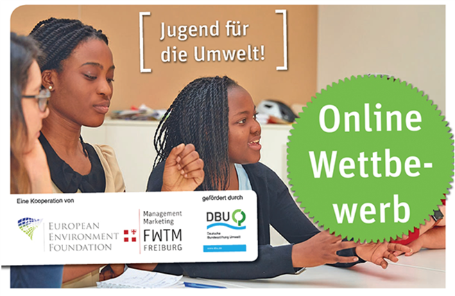 'Jugend für die Umwelt!' lädt Jugend- und Schulprojekte aus den Bereichen Umwelt, Nachhaltigkeit und Klimaschutz ein, sich auf der Plattform vorzustellen. Quelle: EnviroNetwork.eu